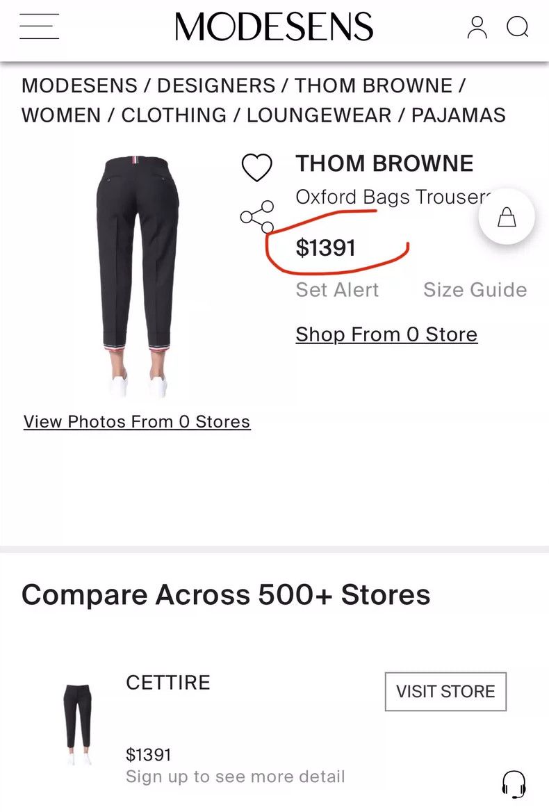 Thom Browne Black Low Waist Pants by Thom Browne-dmc Size US 38 / EU 54 - 2 Thumbnail