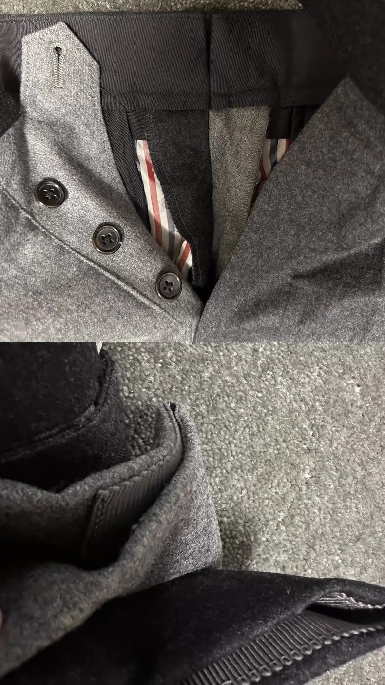 Thom Browne Thom Browne Color-Block Wool Trousers-dmc Size US 30 / EU 46 - 4 Thumbnail