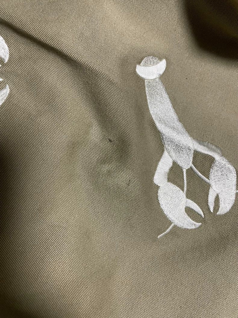Thom Browne Thom Browne Embroidered Khaki Pants-dmc Size US 34 / EU 50 - 3 Thumbnail