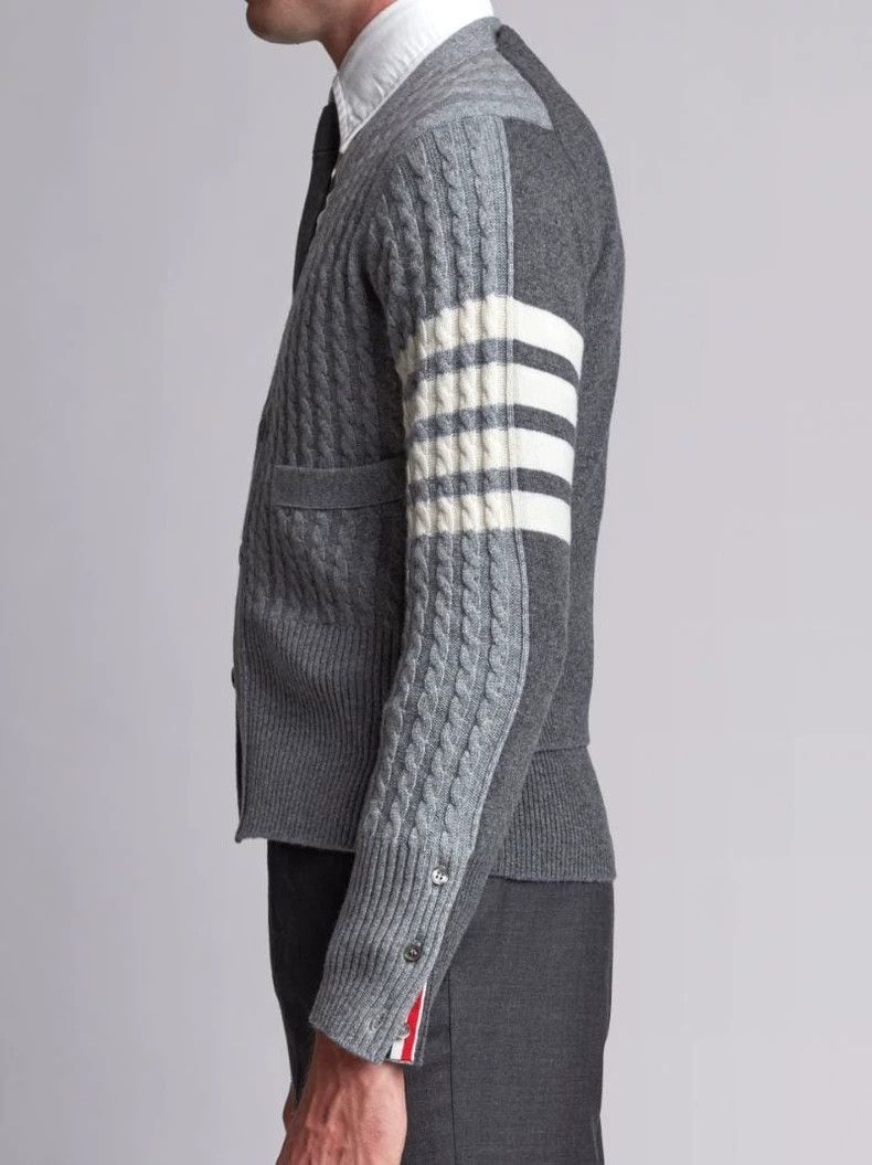 Thom Browne Thom Browne Cashmere Illusion Sweater-dmc Size US XL / EU 56 / 4 - 2 Thumbnail