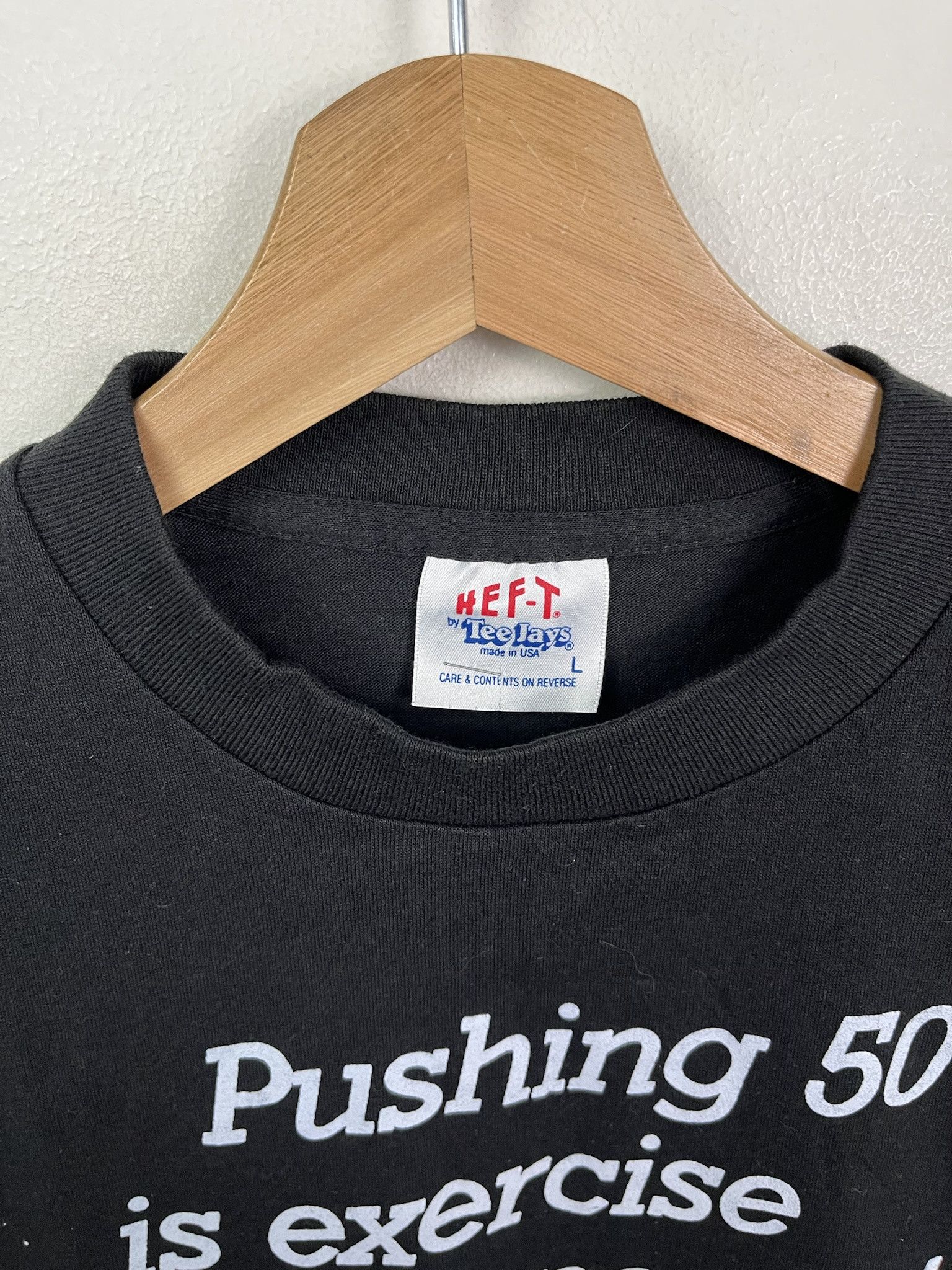 Vintage Vintage 1980s Pushing 50 is Exercise Enough bundle Size US L / EU 52-54 / 3 - 2 Thumbnail
