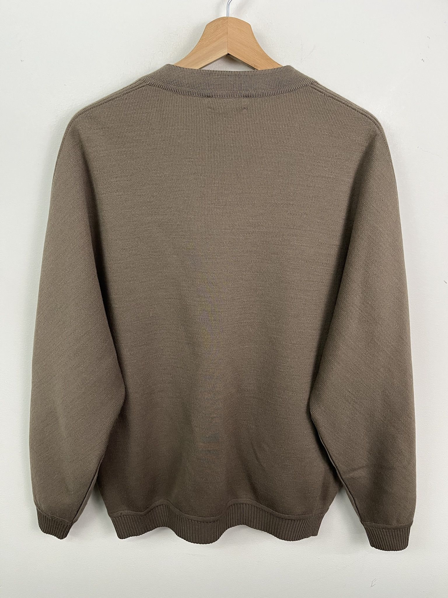 Other Vintage St Croix Knits Taupe Brown Cardigan Sweater Size XL Size US XL / EU 56 / 4 - 3 Thumbnail