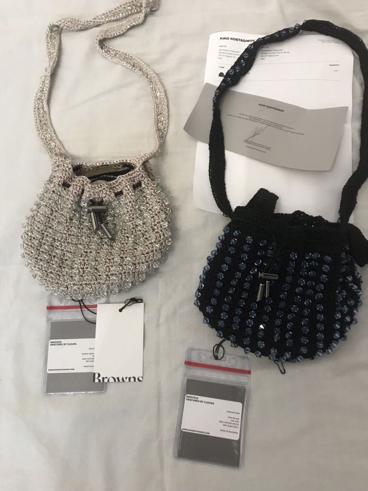 Kiko Kostadinov Crochet Bags | Grailed