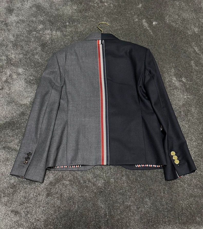 Thom Browne Thom Browne Color-Block Suit Jacket-dmc Size US XS / EU 42 / 0 - 5 Thumbnail