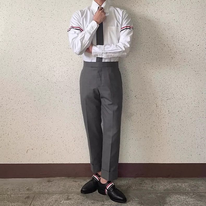 Thom Browne Thom Browne Gray Classic Suit Trousers-dmc Size US 36 / EU 52 - 4 Thumbnail