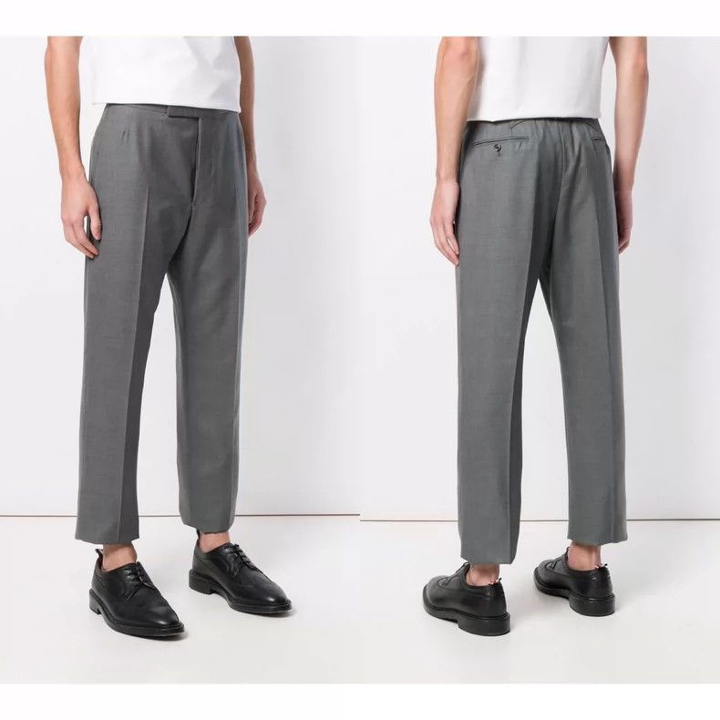 Thom Browne Thom Browne Gray Classic Suit Trousers-dmc Size US 36 / EU 52 - 8 Thumbnail
