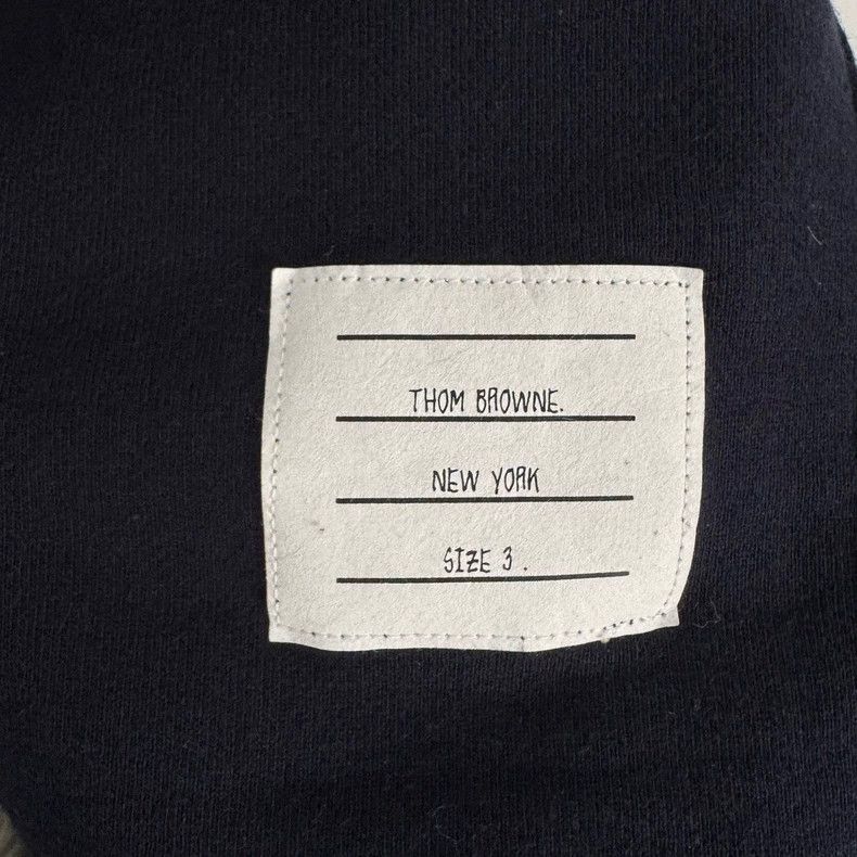 Thom Browne Thom Browne Navy Striped Sweatshirt-dmc Size US M / EU 48-50 / 2 - 2 Thumbnail