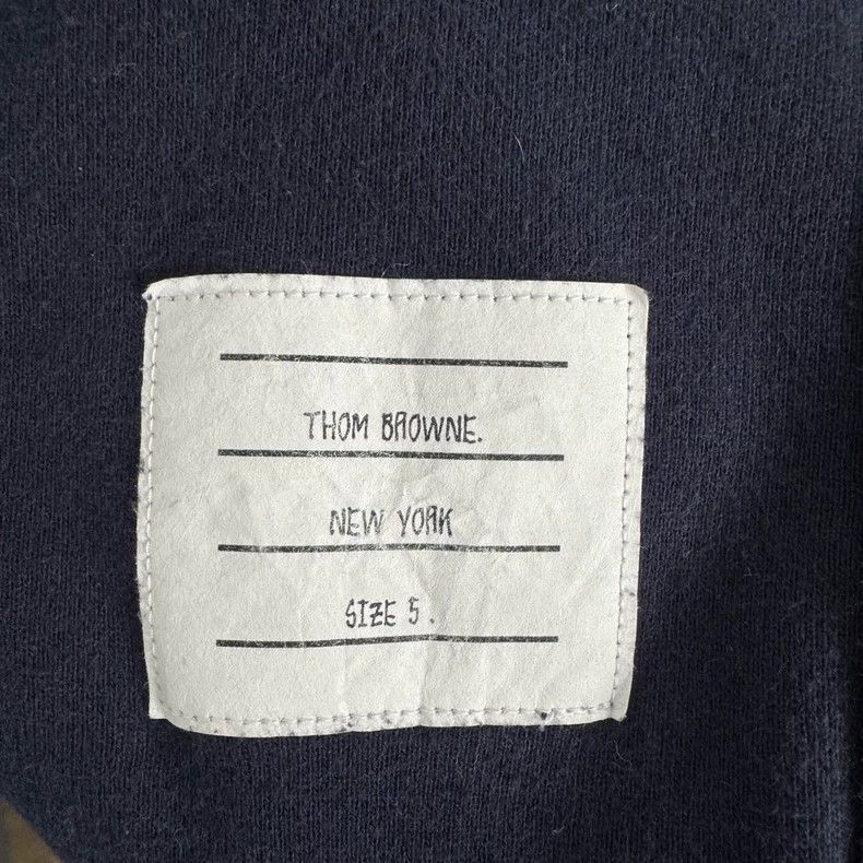 Thom Browne Thom Browne Navy Crewneck Sweatshirt-dmc Size US M / EU 48-50 / 2 - 3 Thumbnail