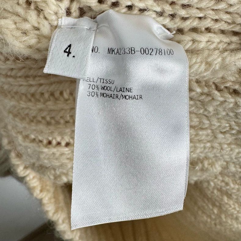 Thom Browne Thom Browne Cream Cable Knit Sweater-dmc Size US L / EU 52-54 / 3 - 4 Thumbnail
