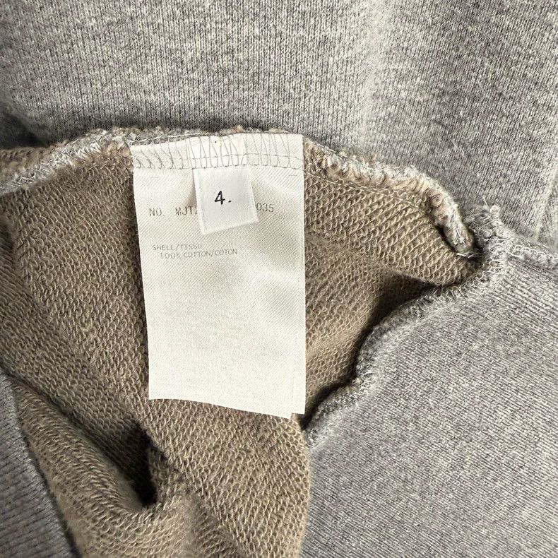 Thom Browne Gray Striped Sweatshirt by Thom Browne-dmc Size US M / EU 48-50 / 2 - 4 Thumbnail