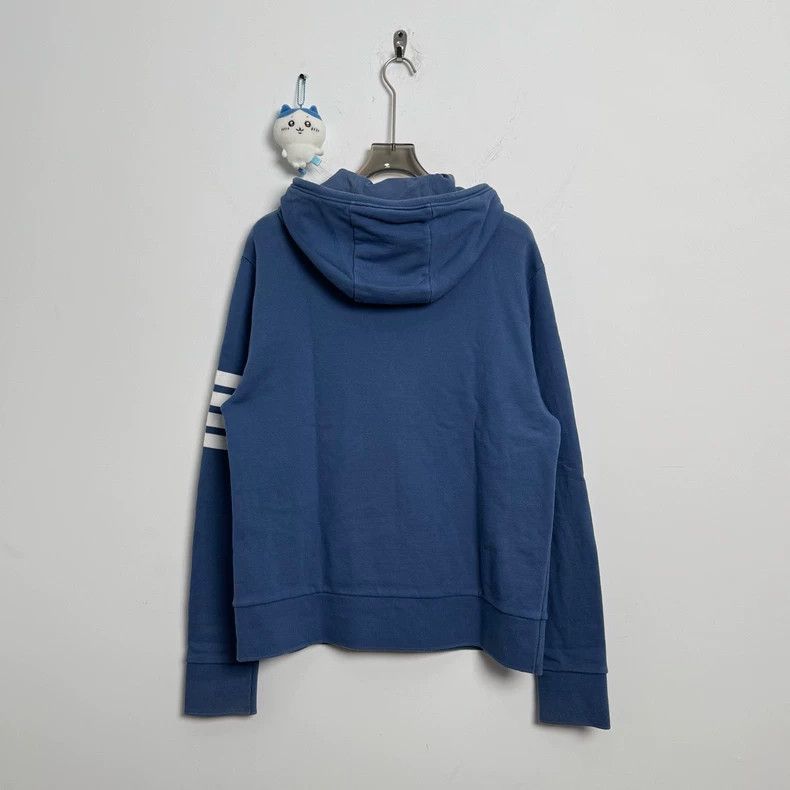 Thom Browne Thom Browne Blue Striped Hoodie-dmc Size US M / EU 48-50 / 2 - 3 Thumbnail