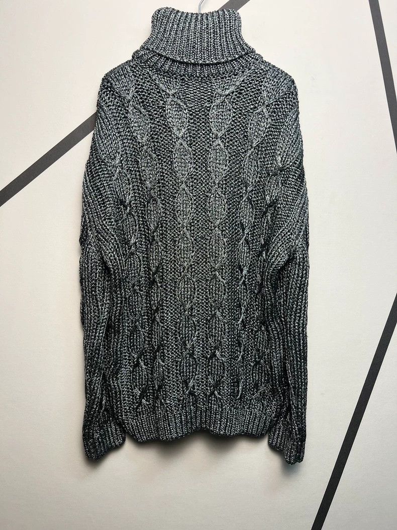Saint Laurent Paris Saint Laurent High Neck Knit Sweater-dmc Size US L / EU 52-54 / 3 - 2 Thumbnail
