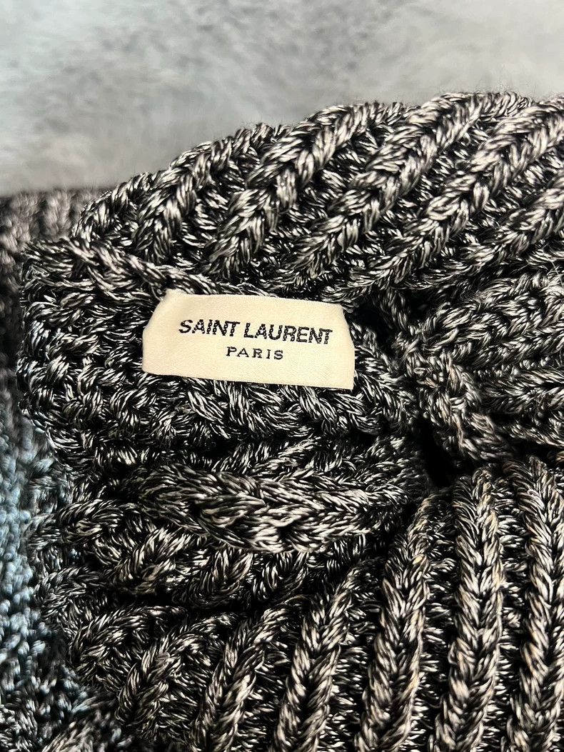 Saint Laurent Paris Saint Laurent High Neck Knit Sweater-dmc Size US L / EU 52-54 / 3 - 4 Thumbnail