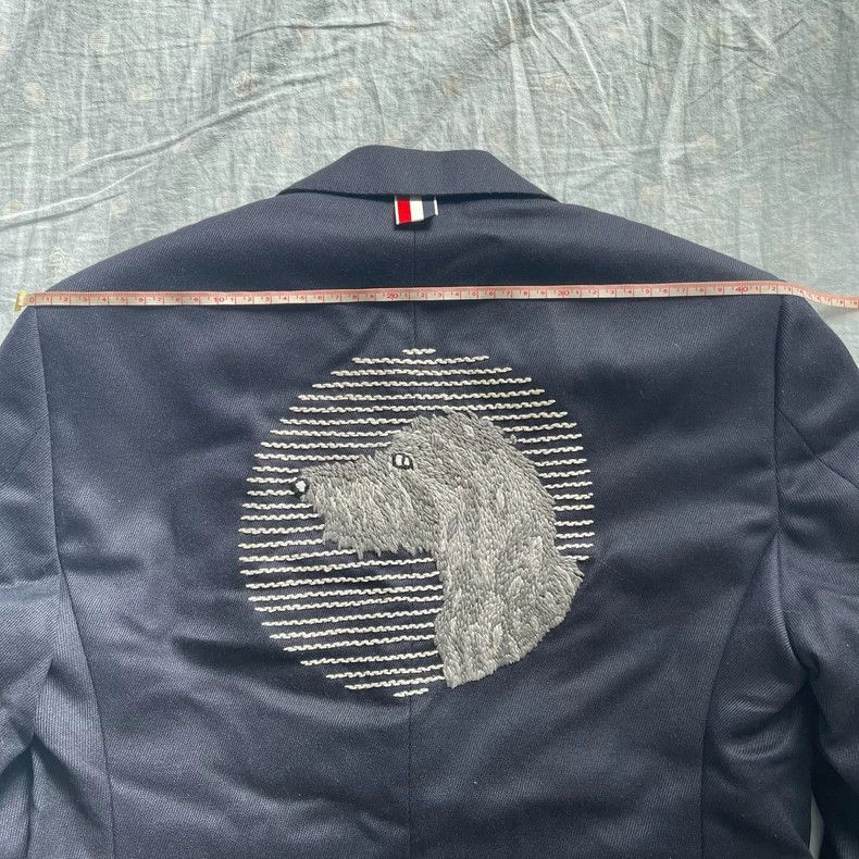 Thom Browne Thom Browne Suit Jacket in Navy Color-dmc Size US XS / EU 42 / 0 - 5 Thumbnail