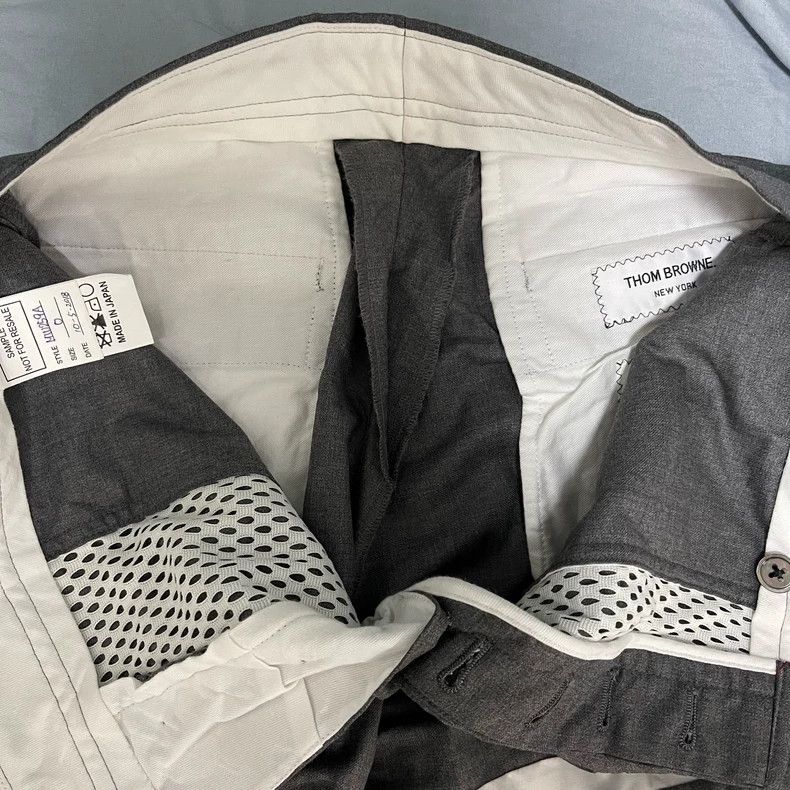 Thom Browne Thom Browne Gray Track Pants-dmc Size US 26 / EU 42 - 4 Thumbnail