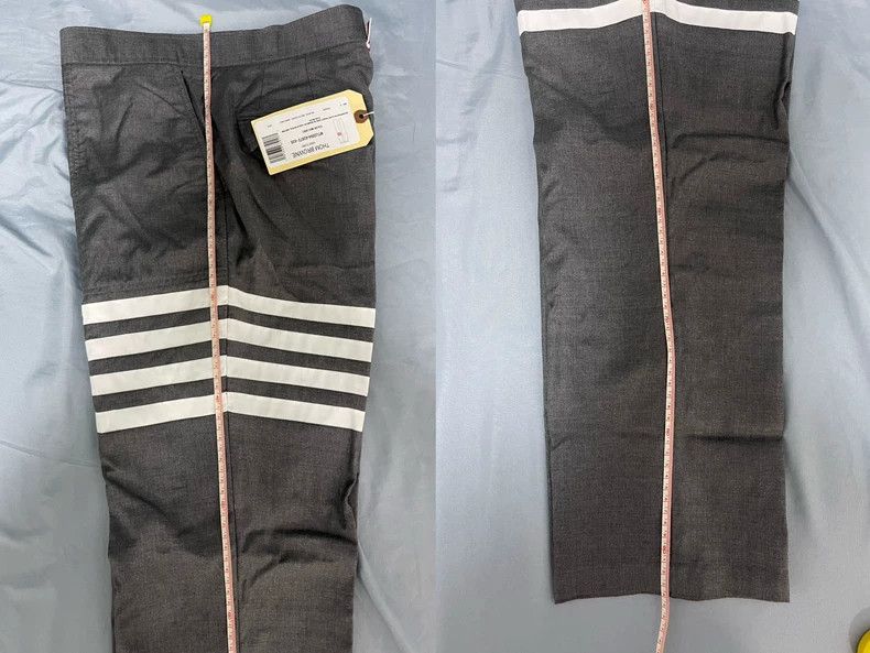 Thom Browne Thom Browne Gray Track Pants-dmc Size US 26 / EU 42 - 8 Thumbnail