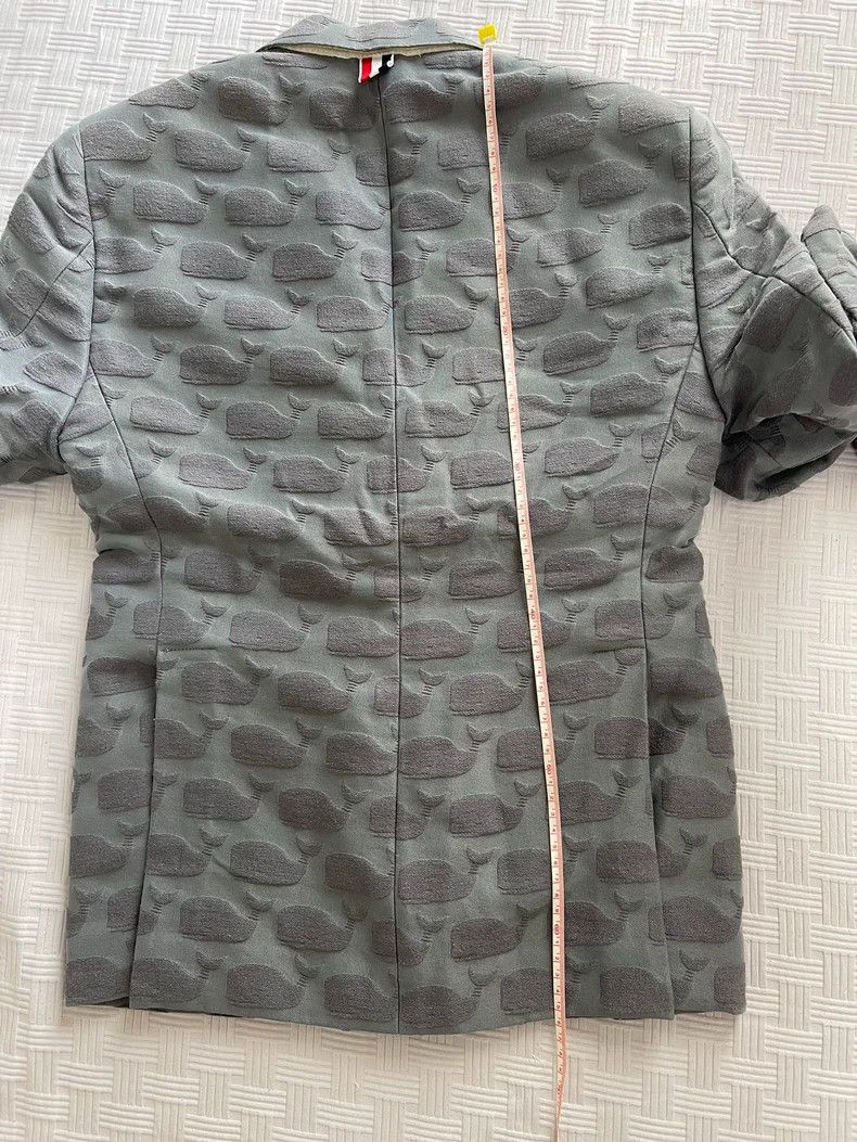 Thom Browne Thom Browne Whale Pattern Blazer Jacket-dmc Size US XS / EU 42 / 0 - 7 Thumbnail