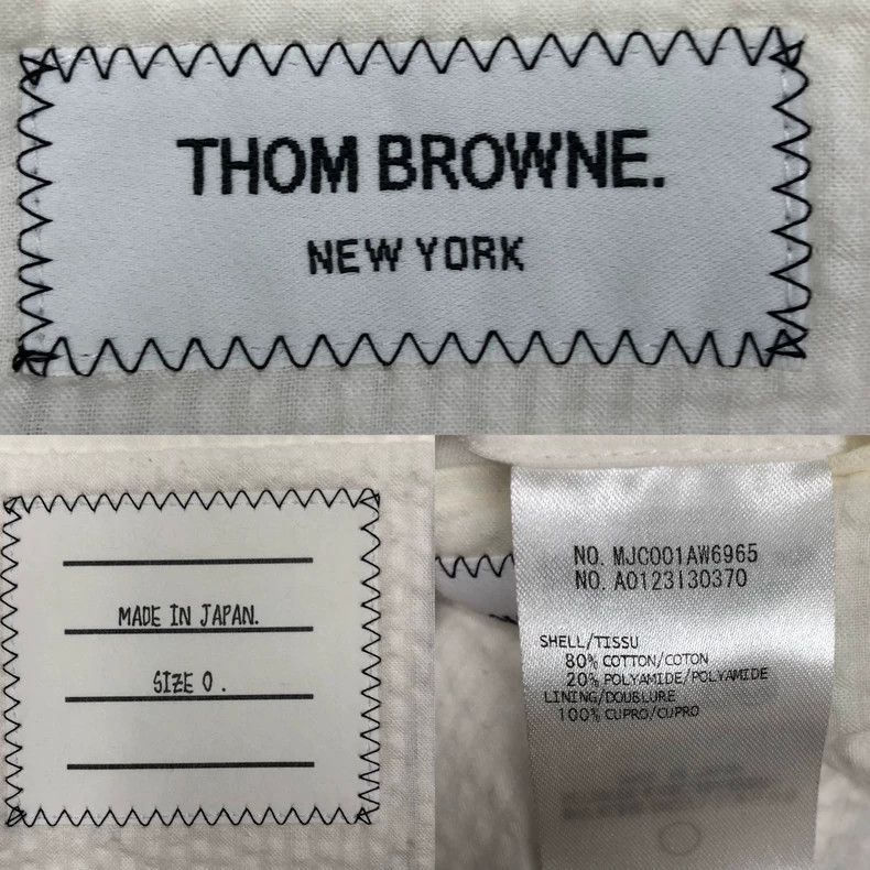 Thom Browne Thom Browne Whale Pattern Blazer Jacket-dmc Size US XS / EU 42 / 0 - 4 Thumbnail