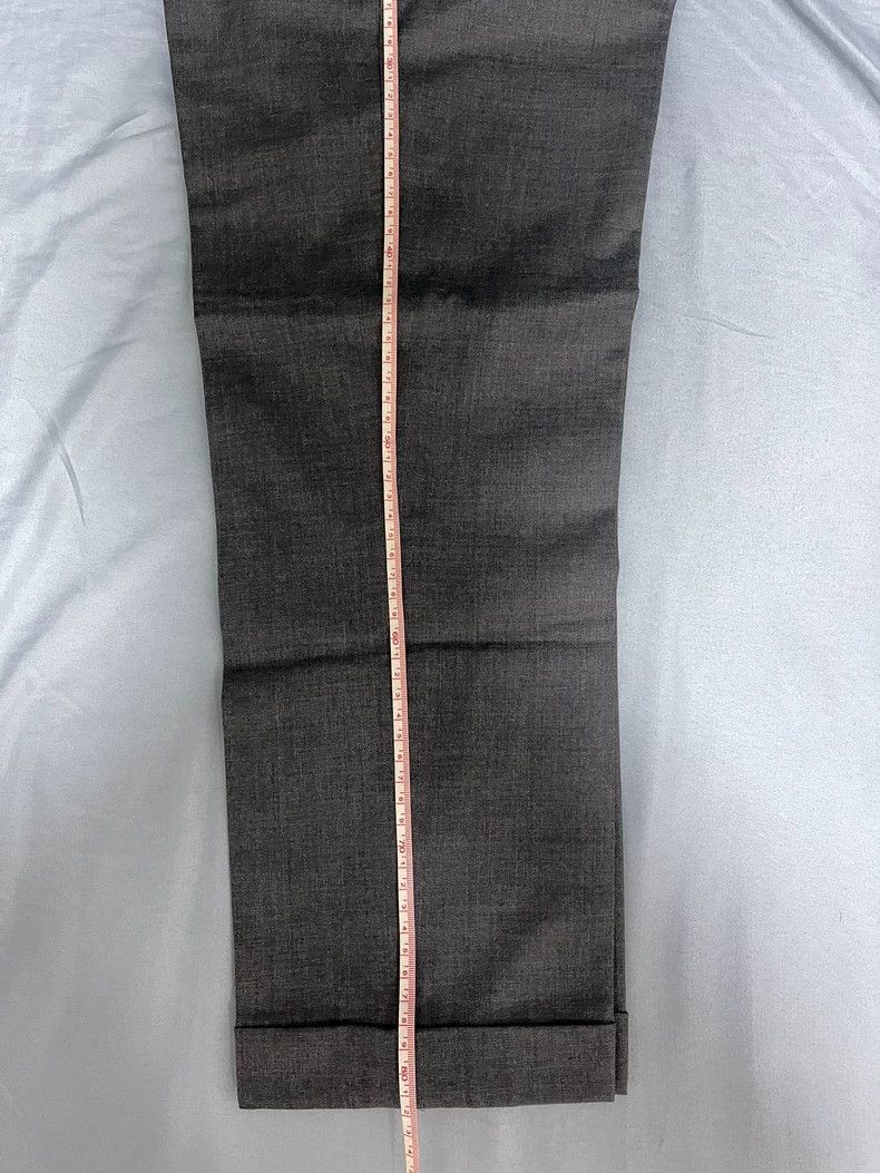 Thom Browne Thom Browne Slim Fit Wool Trousers-dmc Size US 26 / EU 42 - 9 Thumbnail