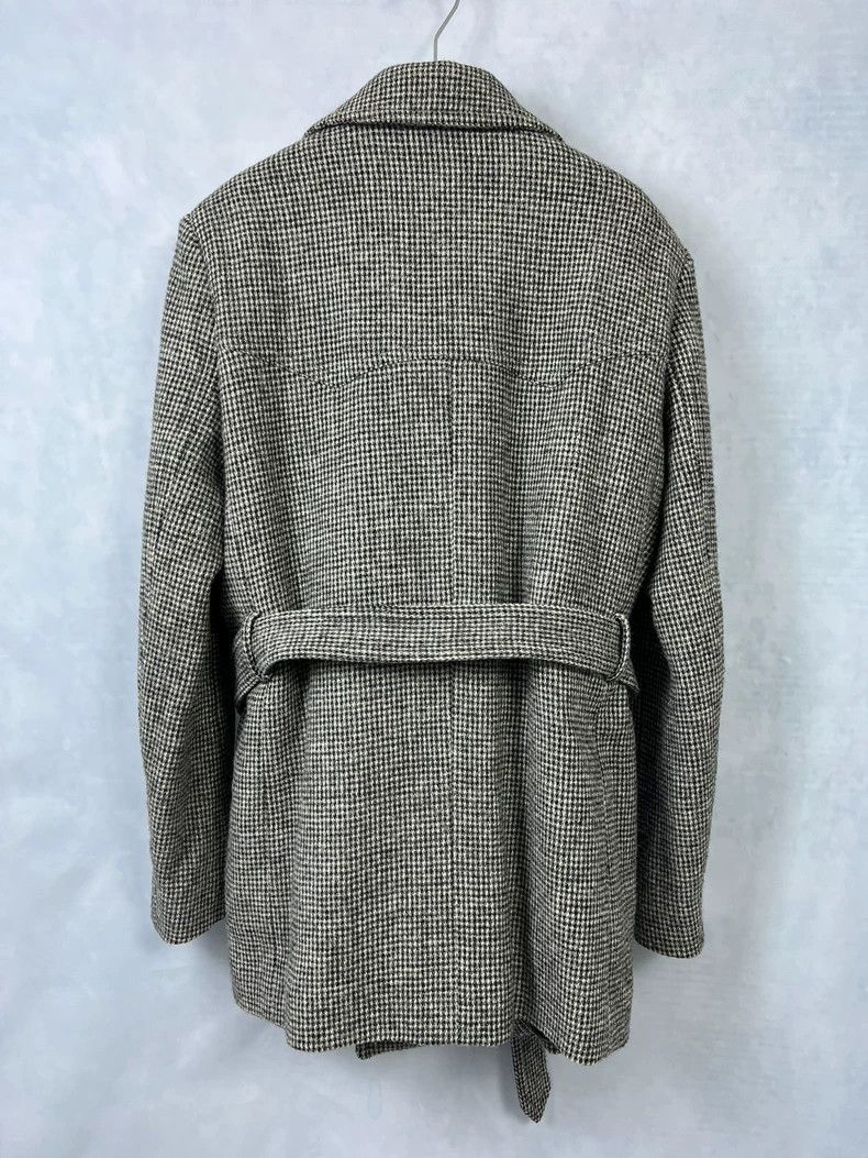 Saint Laurent Paris Saint Laurent Double-Breasted Houndstooth Coat-dmc Size US M / EU 48-50 / 2 - 3 Thumbnail