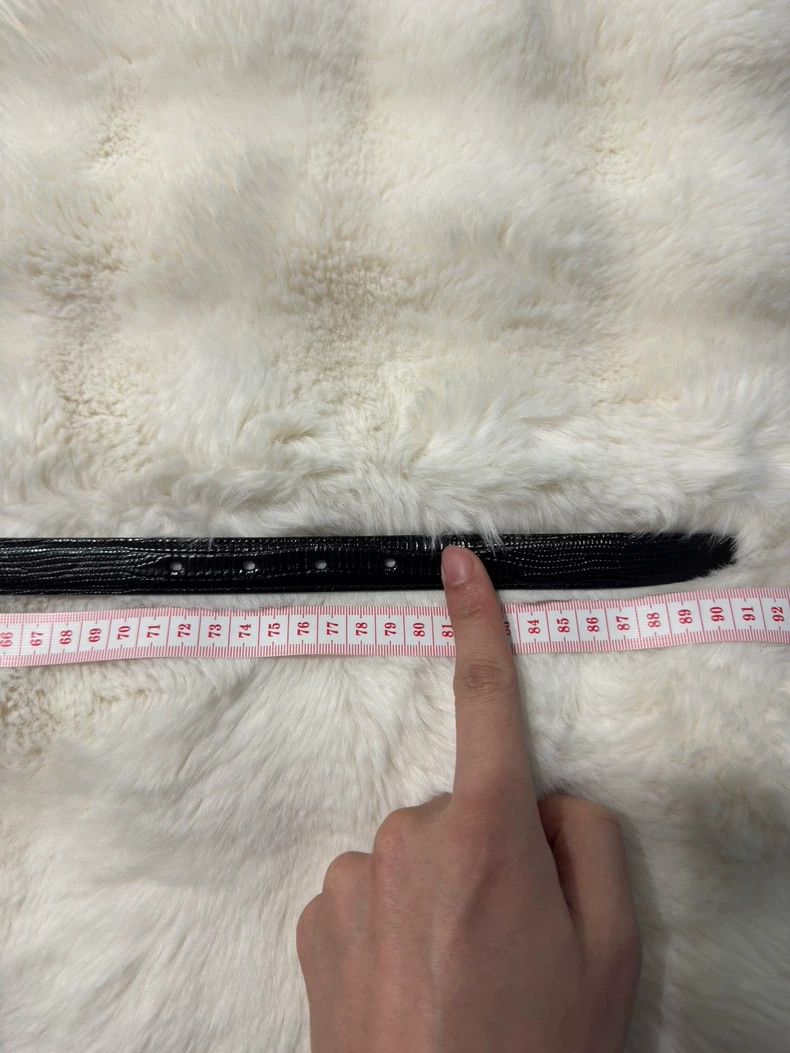 Saint Laurent Paris Saint Laurent Black Gold Logo Waist Belt-dmc Size ONE SIZE - 9 Thumbnail