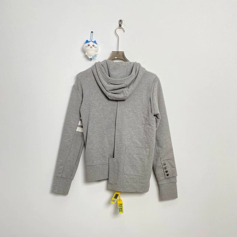 Thom Browne Thom Browne Gray Blazer with Hoodie-dmc Size US XXS / EU 40 - 3 Thumbnail