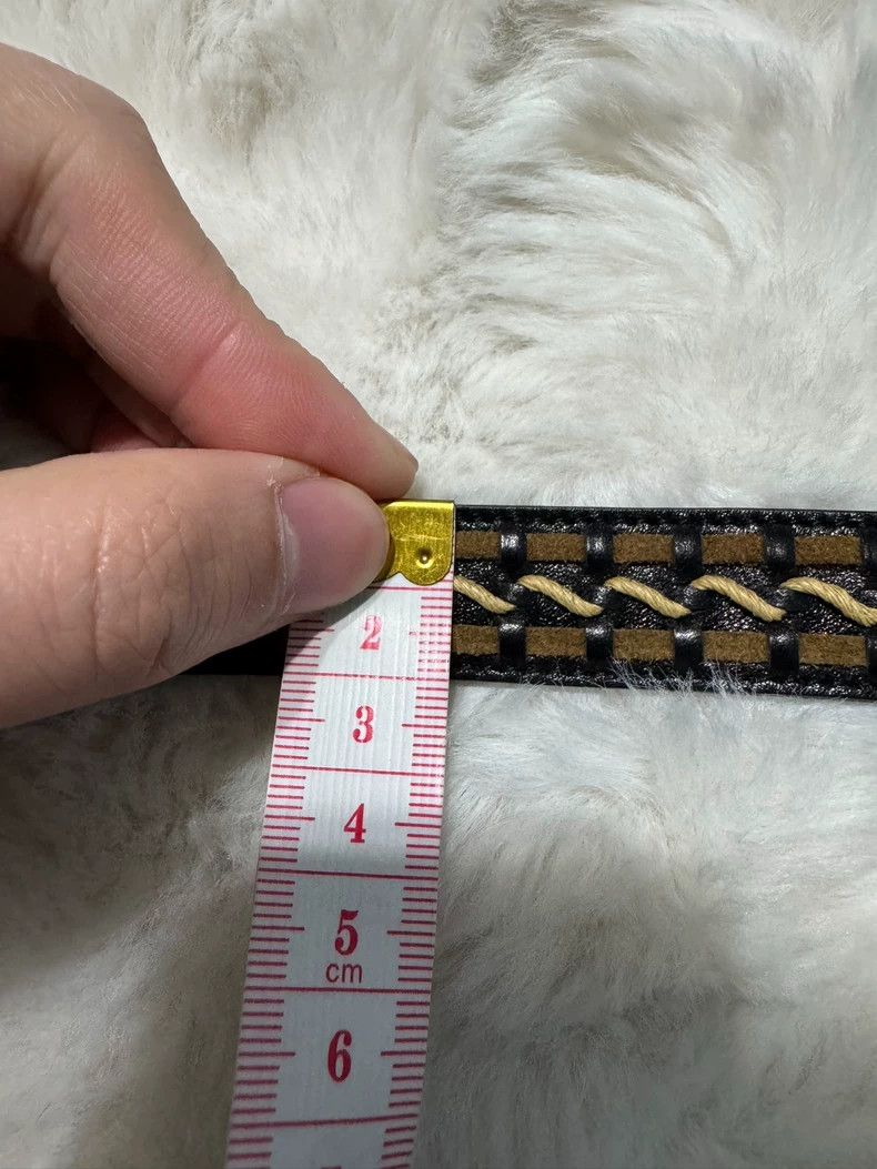 Saint Laurent Paris Saint Laurent YSL Padded Leather Belt-dmc Size ONE SIZE - 7 Thumbnail