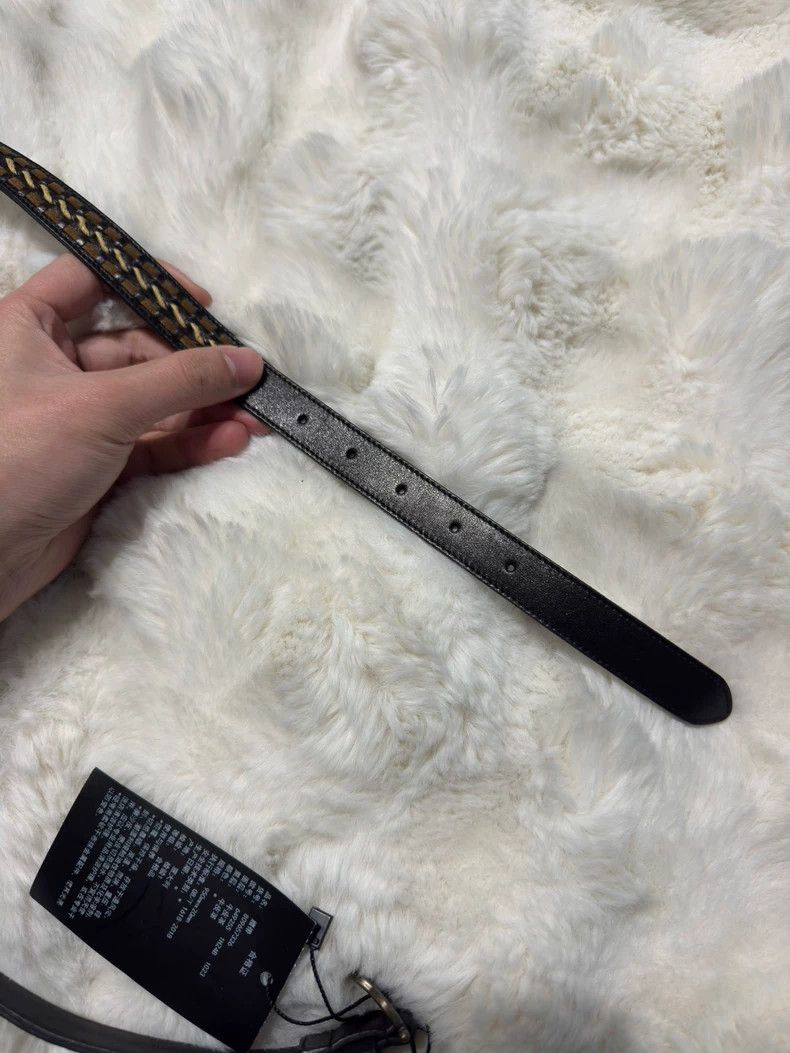 Saint Laurent Paris Saint Laurent YSL Padded Leather Belt-dmc Size ONE SIZE - 5 Thumbnail