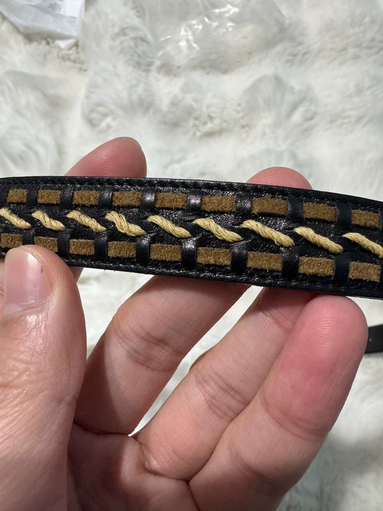 Saint Laurent Paris Saint Laurent YSL Padded Leather Belt-dmc Size ONE SIZE - 6 Thumbnail