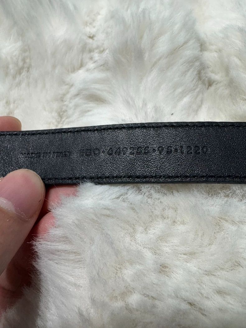 Saint Laurent Paris Saint Laurent YSL Padded Leather Belt-dmc Size ONE SIZE - 3 Thumbnail