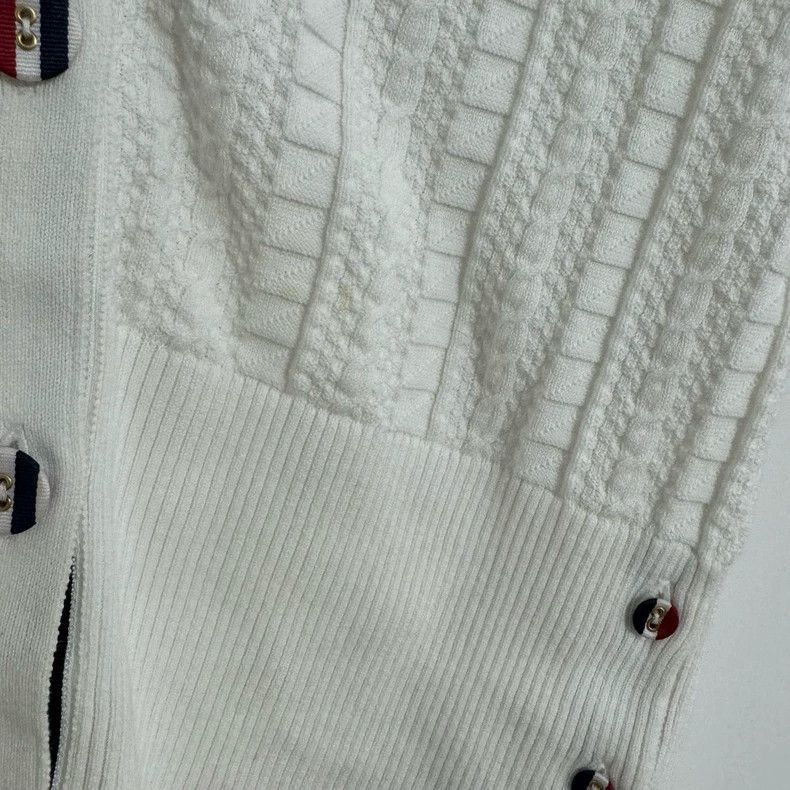 Thom Browne Thom Browne Short Sleeve Cardigan-dmc Size US M / EU 48-50 / 2 - 4 Thumbnail