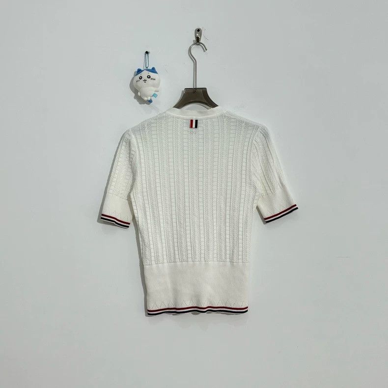 Thom Browne Thom Browne Short Sleeve Cardigan-dmc Size US M / EU 48-50 / 2 - 3 Thumbnail