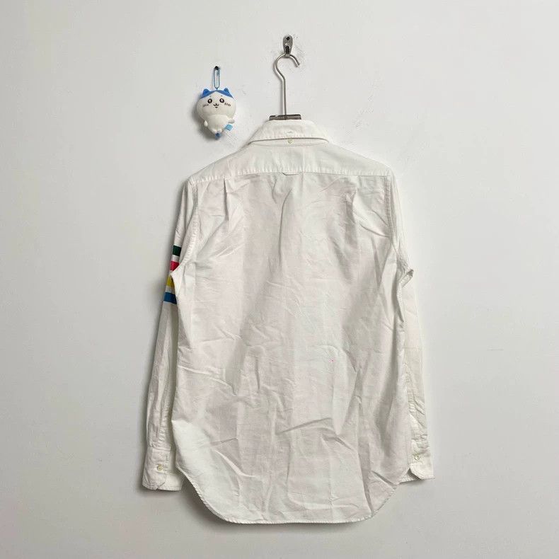Thom Browne Thom Browne Colorful Striped Zip Shirt-dmc Size US M / EU 48-50 / 2 - 3 Thumbnail
