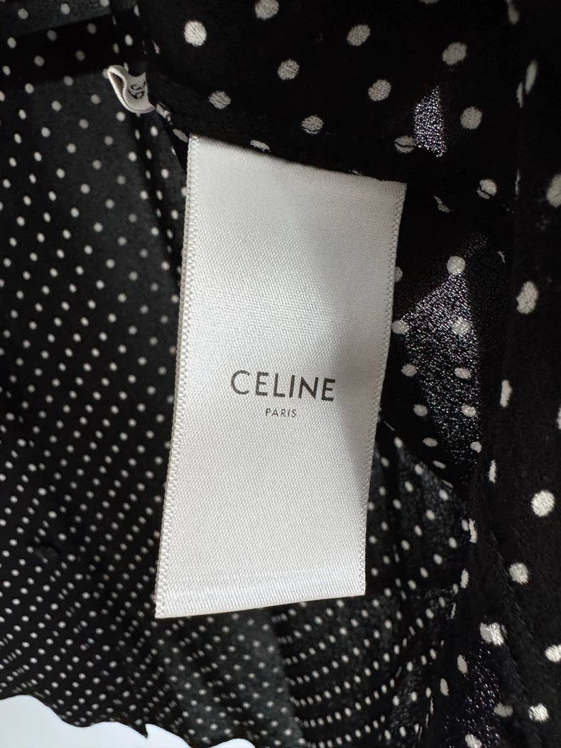 Celine Classic Polka Dot Shirt by Celine-dmc Size US M / EU 48-50 / 2 - 4 Thumbnail