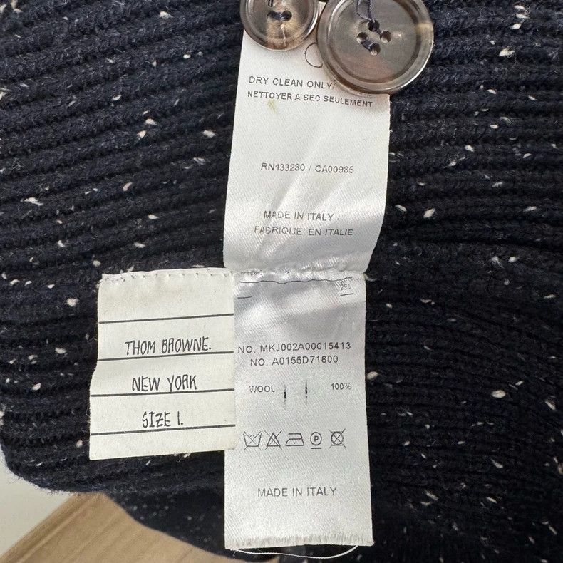 Thom Browne Classic Thom Browne Wool Cardigan Available-dmc Size US M / EU 48-50 / 2 - 4 Thumbnail
