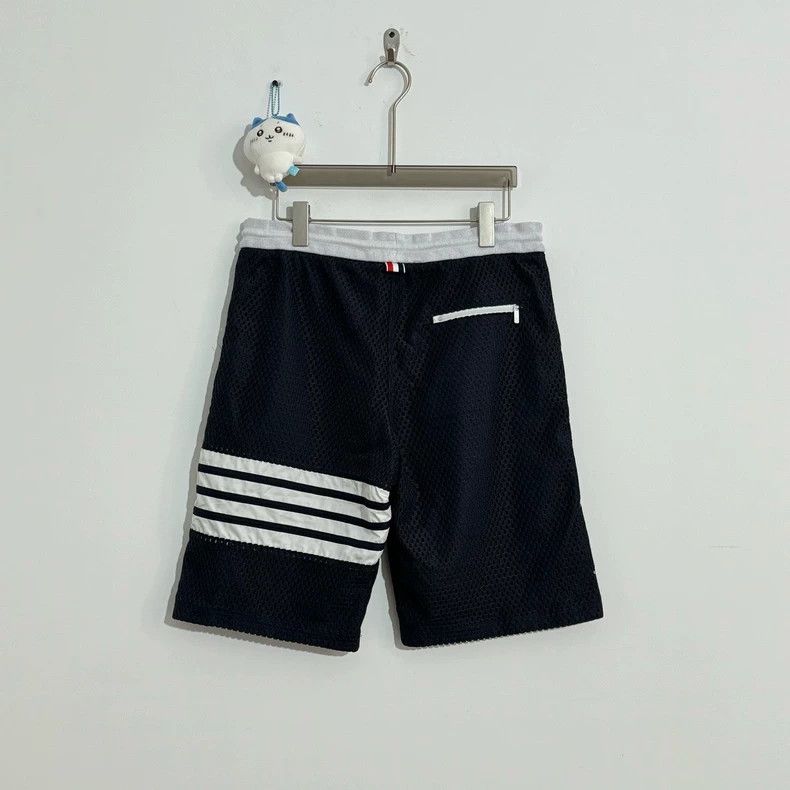 Thom Browne Thom Browne Stripe Tech Fabric Shorts-dmc Size US 32 / EU 48 - 2 Thumbnail
