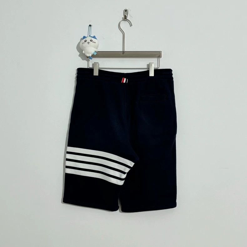 Thom Browne Thom Browne Navy Stripe Shorts 3 Size-dmc Size US 30 / EU 46 - 3 Thumbnail