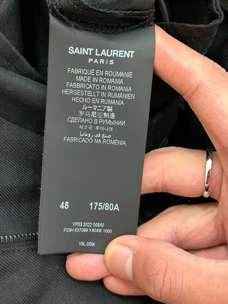 Saint Laurent Paris Saint Laurent Wool Smoking Pants Size 48-dmc Size US 36 / EU 52 - 5 Thumbnail