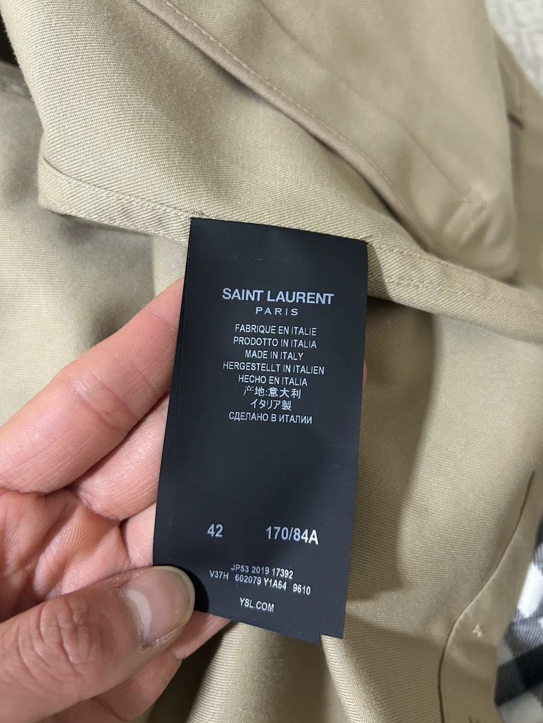 Saint Laurent Paris Stylish Saint Laurent Khaki Jacket-dmc Size US L / EU 52-54 / 3 - 2 Thumbnail