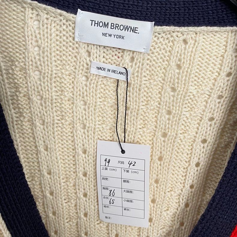 Thom Browne Thom Browne Color Block Cardigan-dmc Size US M / EU 48-50 / 2 - 2 Thumbnail