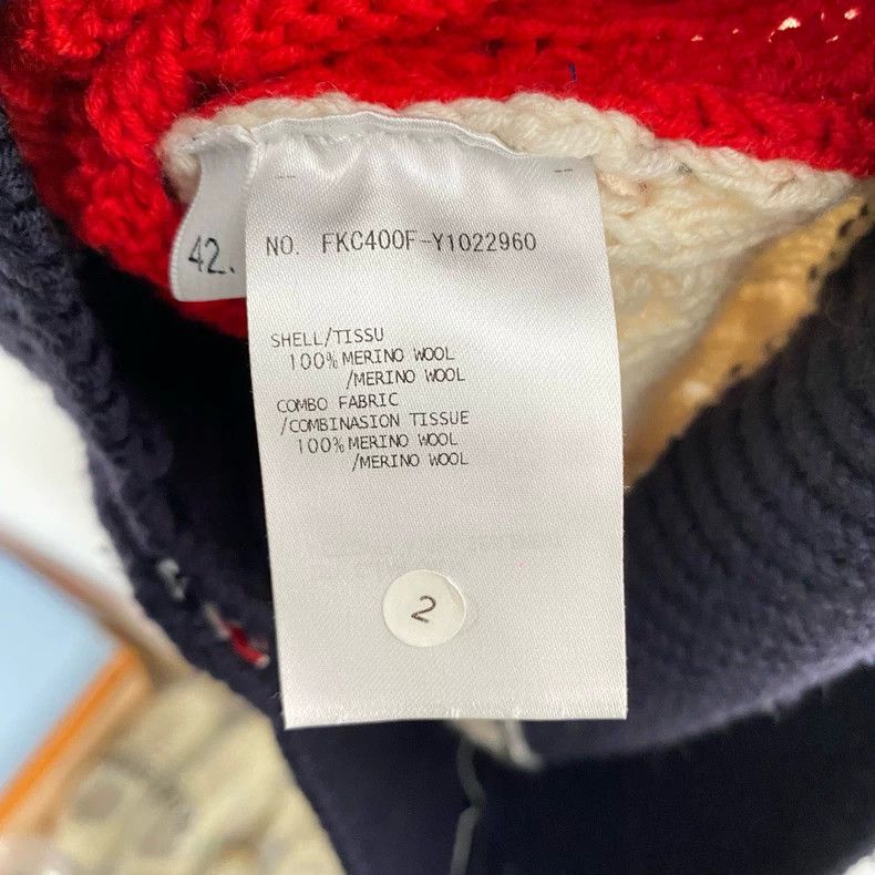Thom Browne Thom Browne Color Block Cardigan-dmc Size US M / EU 48-50 / 2 - 4 Thumbnail