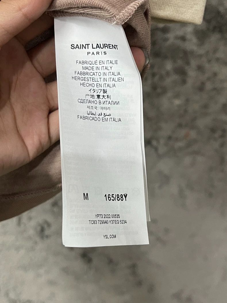 Saint Laurent Paris Saint Laurent Short Sleeve Top-dmc Size US M / EU 48-50 / 2 - 6 Thumbnail