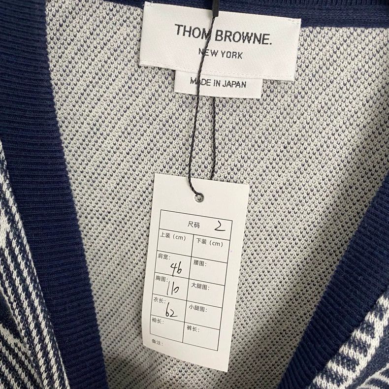 Thom Browne Thom Browne Dolphin Stripe Sweatshirt-dmc Size US M / EU 48-50 / 2 - 2 Thumbnail