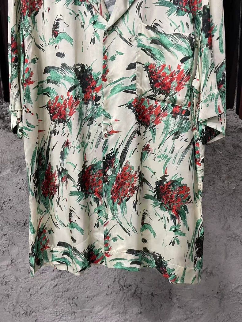 Dries Van Noten Short Sleeve Floral Print Shirt-dmc Size US M / EU 48-50 / 2 - 4 Thumbnail