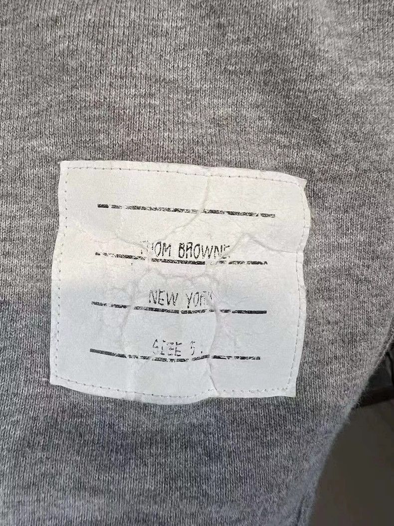 Thom Browne Thom Browne Grey Knit Sweatshirt-dmc Size US M / EU 48-50 / 2 - 4 Thumbnail