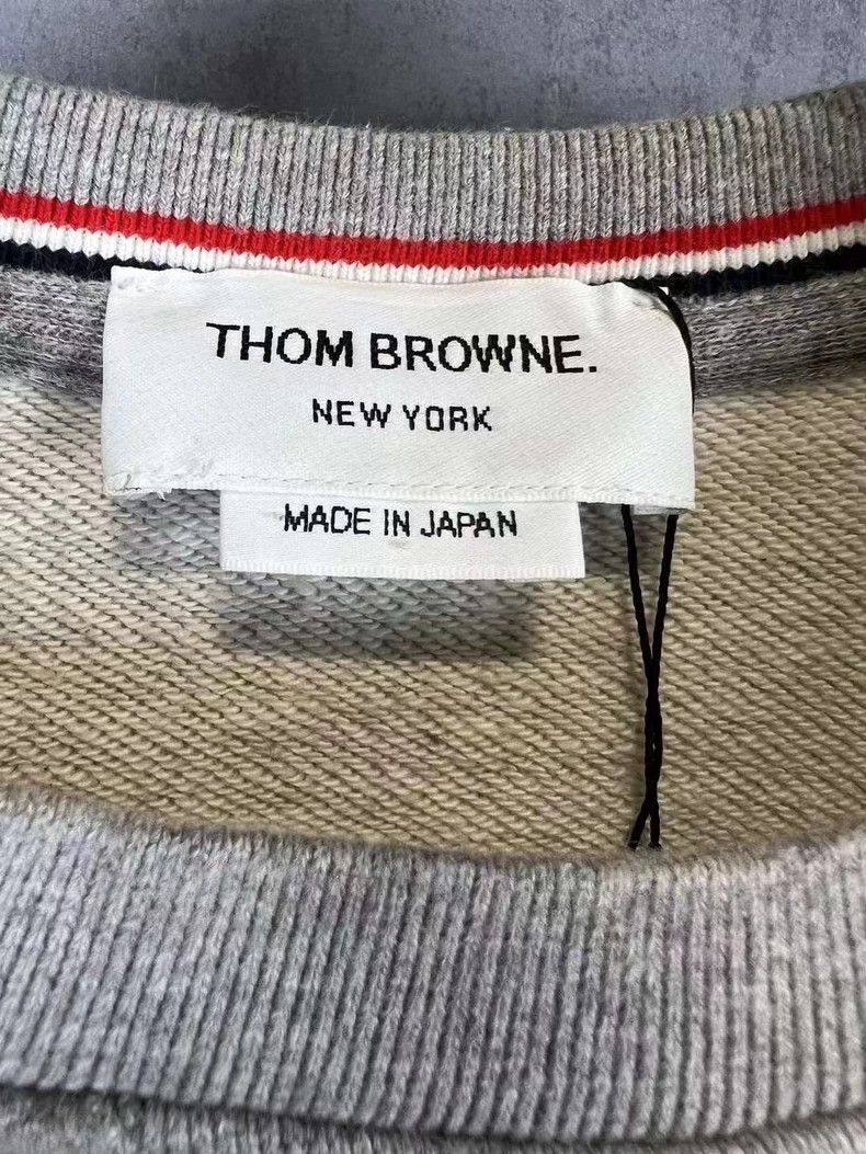 Thom Browne Thom Browne Grey Knit Sweatshirt-dmc Size US M / EU 48-50 / 2 - 3 Thumbnail