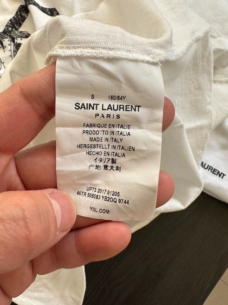 Saint Laurent Paris Saint Laurent Short Sleeve Shirt-dmc Size US XS / EU 42 / 0 - 3 Thumbnail