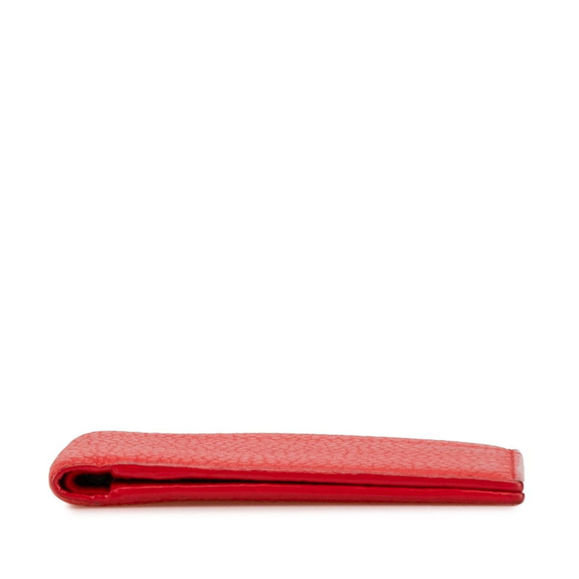 Bottega Veneta Bottega Veneta Bi-fold Wallet Red Leather Women's BOTTEGAVENETA Size ONE SIZE - 3 Thumbnail