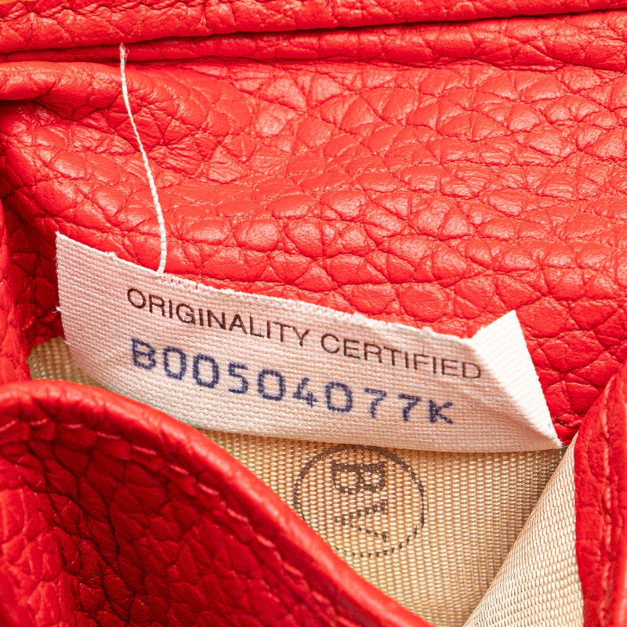 Bottega Veneta Bottega Veneta Bi-fold Wallet Red Leather Women's BOTTEGAVENETA Size ONE SIZE - 6 Thumbnail