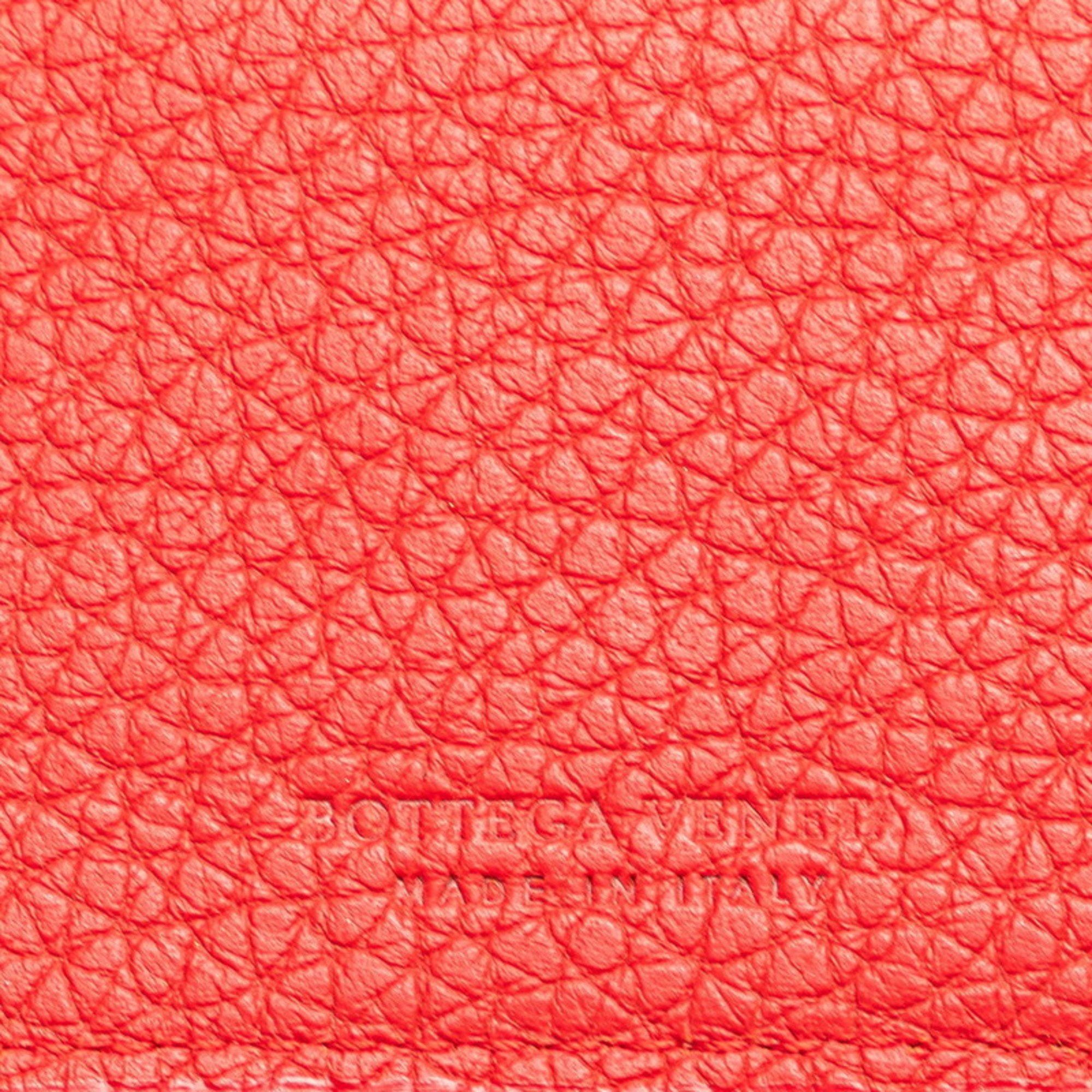 Bottega Veneta Bottega Veneta Bi-fold Wallet Red Leather Women's BOTTEGAVENETA Size ONE SIZE - 5 Thumbnail